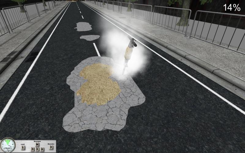 Strassenbausimulator