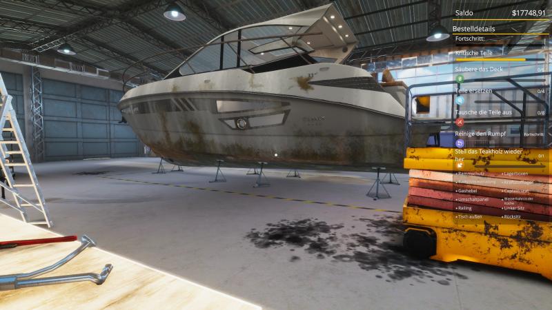 Yacht Mechanic Simulator